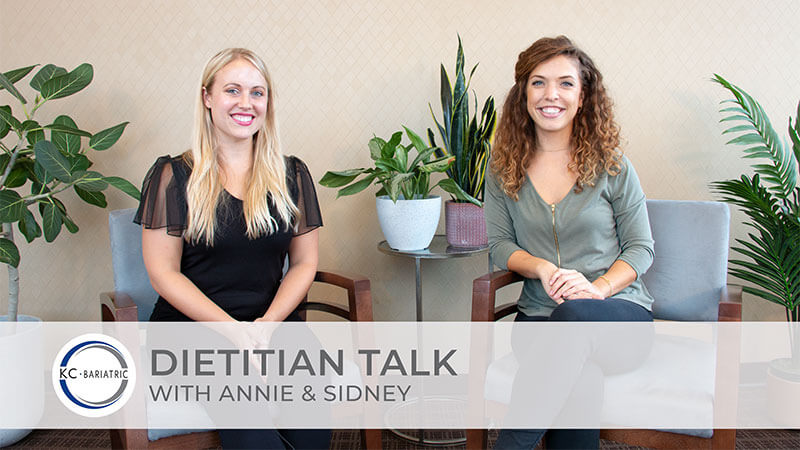 dietitians annie and sidney offer nutritional coaching at kc bariatric